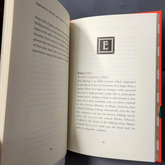 Hogwarts Library Box Set J.K. Rowling Hardcover Tales Beedle Bard Fantastic Book - Picture 9 of 16